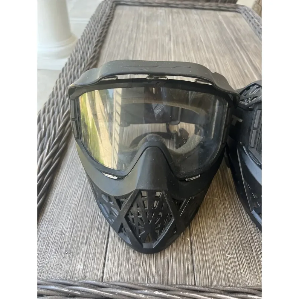 2 JT ELITE PRIME Paintball Mask w/ goggles